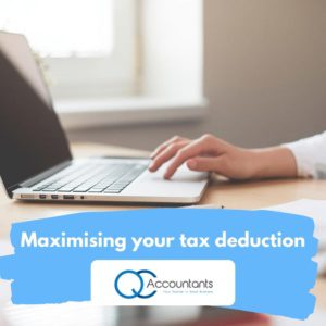 Maximising your tax deduction