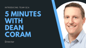5 Minutes with Dean Coram