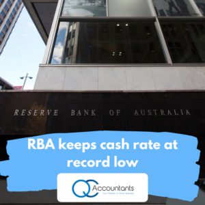 RBA keeps cash rate at record low